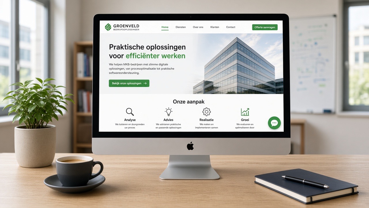 Website met chat